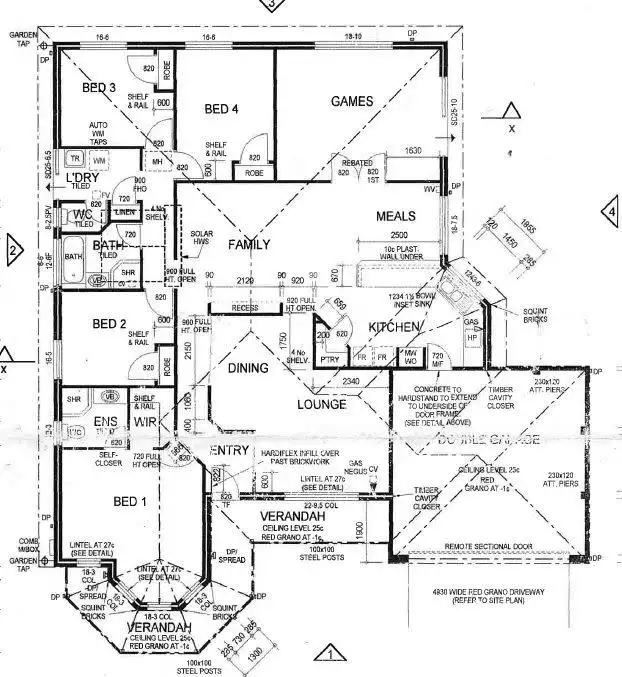 Floorplan of Homely house listing, 20 Armitage Drive, Geographe WA 6280