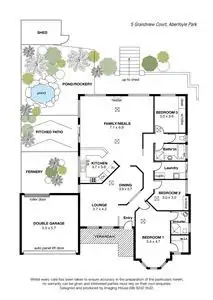 Floorplan of Homely house listing, 5 Grandview Court, Aberfoyle Park SA 5159
