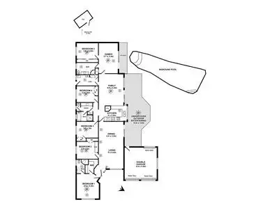 Floorplan of Homely house listing, 17 Rosella Close, Flagstaff Hill SA 5159