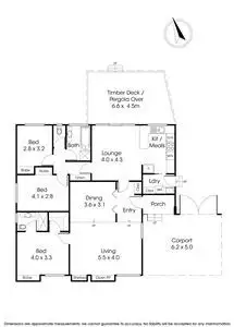 Floorplan of Homely house listing, 13 Wallace Road, Wantirna South VIC 3152