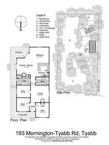 Floorplan of Homely rural property listing, 193 Mornington Tyabb Road, Tyabb VIC 3913