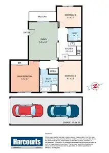 Floorplan of Homely unit listing, 4/4-6 Harold Street, North Parramatta NSW 2151