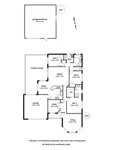 Floorplan of Homely house listing, 12 Mahogany Court, Pakenham VIC 3810