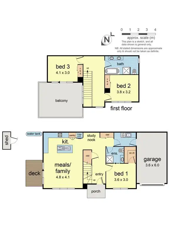 Floorplan of Homely townhouse listing, 428 Maroondah Hwy, Ringwood East VIC 3135
