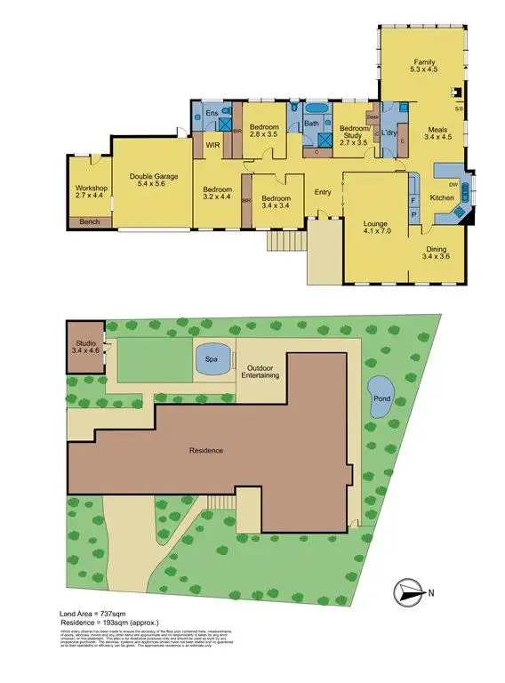 Floorplan of Homely house listing, 2 Bracknell Court, Vermont South VIC 3133
