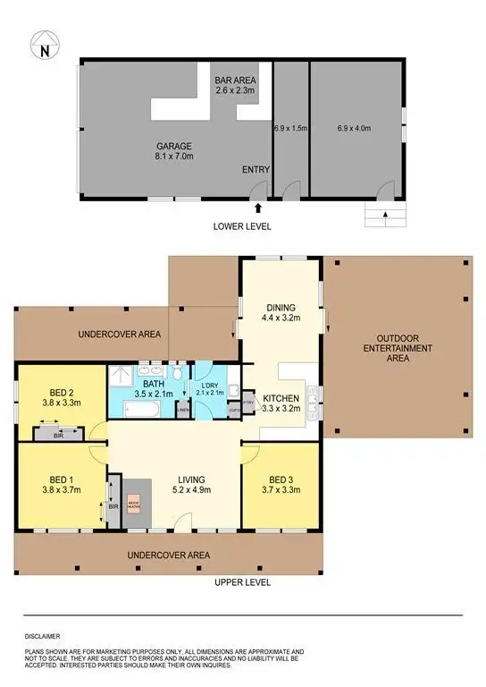 Floorplan of Homely rural property listing, 149 Andrew Drive, Haddon VIC 3351