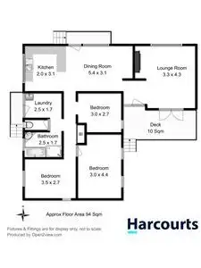 Floorplan of Homely house listing, 15 Bray Court, Rokeby TAS 7019