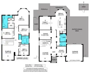 Floorplan of Homely house listing, 28 Ingleton Drive, Hallett Cove SA 5158