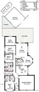 Floorplan of Homely house listing, 18 Newhaven Terrace, Burton SA 5110