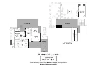 Floorplan of Homely house listing, 21 Murrell Road, Para Hills SA 5096