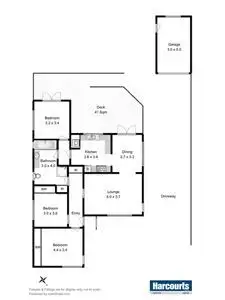 Floorplan of Homely house listing, 24 Leonard Avenue, Moonah TAS 7009