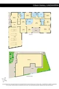 Floorplan of Homely house listing, 5 Black Wallaby Drive, Langwarrin VIC 3910