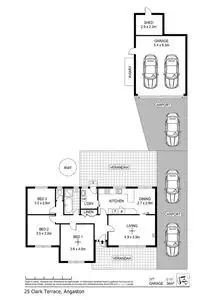 Floorplan of Homely house listing, 25 Clark Terrace, Angaston SA 5353