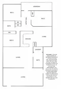Floorplan of Homely house listing, 74 Dixon Street, Wangaratta VIC