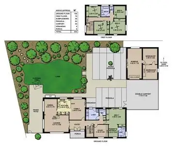 Floorplan of Homely house listing, 2 Kerr Court, Flagstaff Hill SA 5159