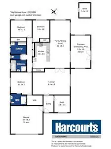 Floorplan of Homely house listing, 4 Freesia Crescent, Kingston TAS 7050