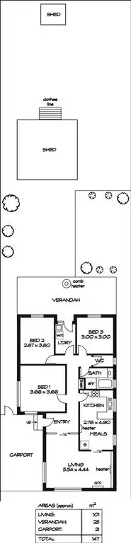Floorplan of Homely house listing, 33 Albert Street, Semaphore SA 5019