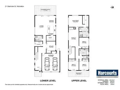 Floorplan of Homely house listing, 21 Glenholm Street, Mitchelton QLD 4053