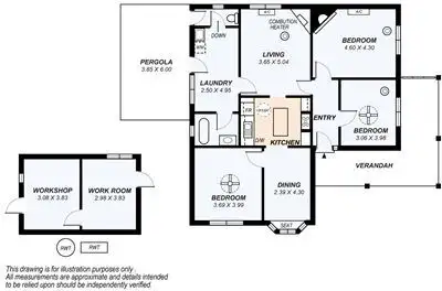Floorplan of Homely house listing, 34 Prince George Parade, Colonel Light Gardens SA 5041