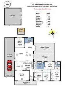 Floorplan of Homely house listing, 42 Bright Terrace, Gawler East SA 5118