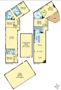 Floorplan of Homely house listing, 38 Tourello Road, Mount Eliza VIC 3930