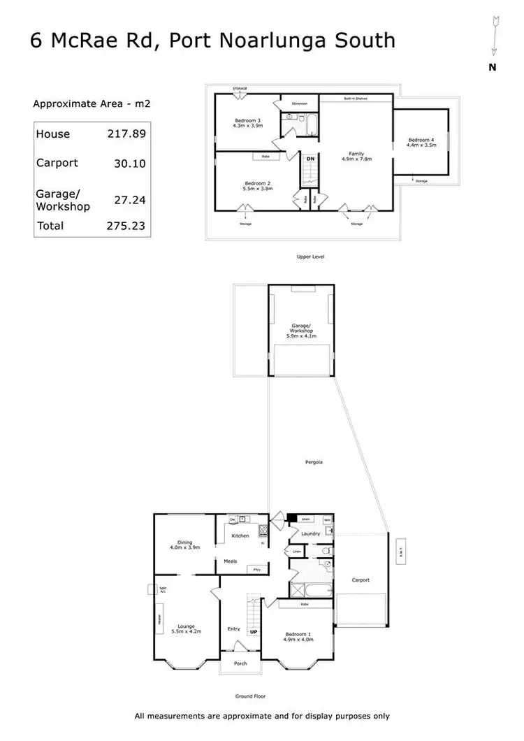 Floorplan of Homely house listing, 6 Mcrae Road, Port Noarlunga South SA 5167