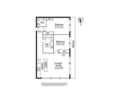Floorplan of Homely apartment listing, 37/122 High Street, Preston VIC 3072