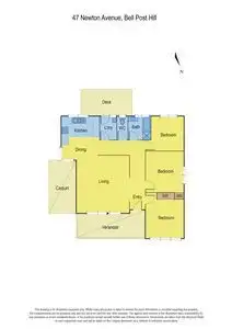 Floorplan of Homely house listing, 47 Newton Avenue, Bell Post Hill VIC 3215