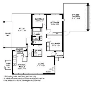 Floorplan of Homely house listing, 30 Walton Avenue, Clearview SA 5085