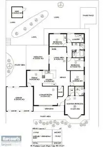 Floorplan of Homely house listing, 31 Prelate Court, Wynn Vale SA 5127