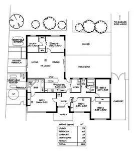 Floorplan of Homely house listing, 1 Greenock Road, Hawthorndene SA 5051
