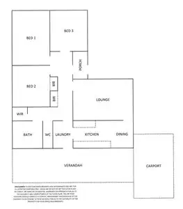 Floorplan of Homely house listing, 4 Hoad Street, Wangaratta VIC