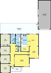 Floorplan of Homely house listing, 4 Elliot Street, Reservoir VIC 3073