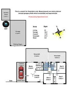 Floorplan of Homely house listing, 54 Uley Road, Craigmore SA 5114