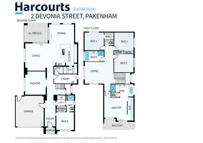 Floorplan of Homely house listing, 2 Devonia Street, Pakenham VIC 3810