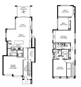 Floorplan of Homely house listing, 12b River Street, St Peters SA 5069