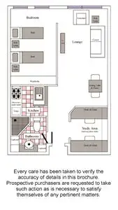 Floorplan of Homely apartment listing, 4311/550 Lygon Street, Carlton VIC 3053
