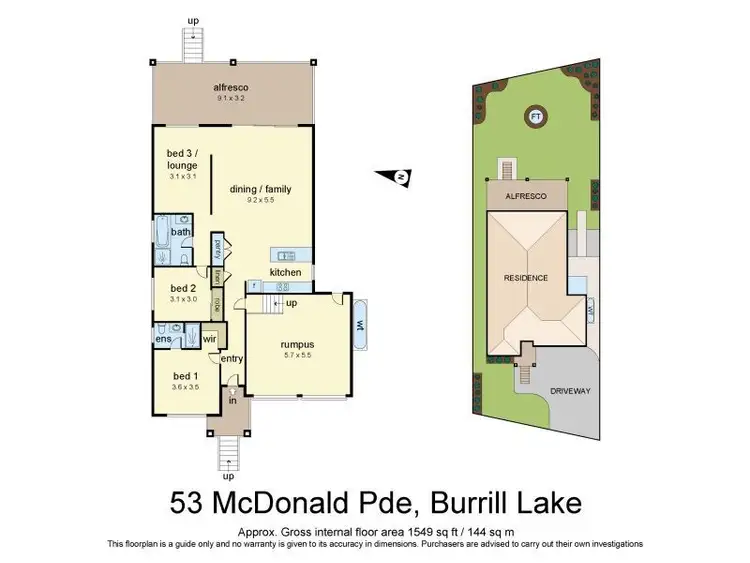 Floorplan of Homely house listing, 53 McDonald Parade, Burrill Lake NSW 2539