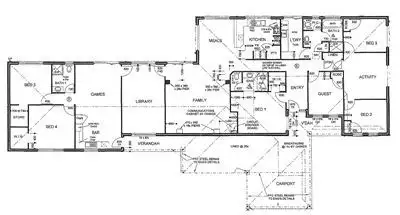 Floorplan of Homely house listing, 5 Earlsferry Court, Bassendean WA 6054