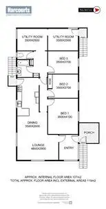 Floorplan of Homely house listing, 60 University Road, Mitchelton QLD 4053