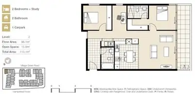 Floorplan of Homely apartment listing, 20/48 Eucalyptus Drive, Maidstone VIC 3012