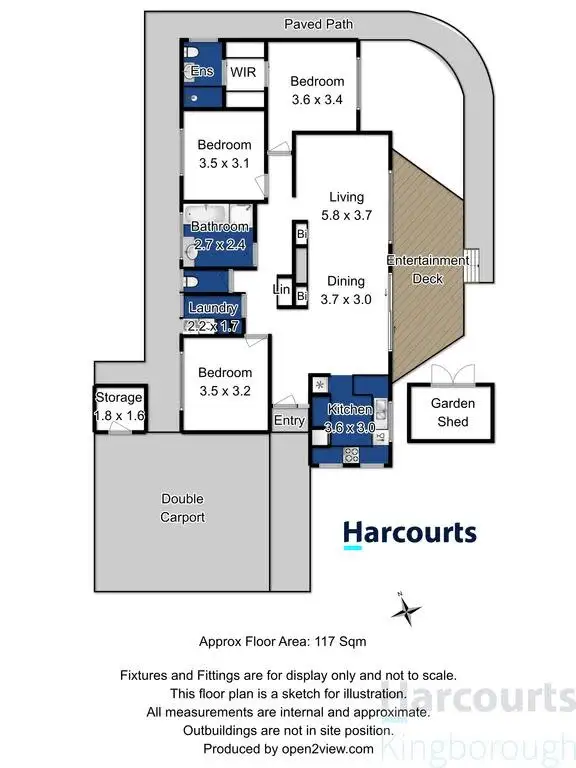Floorplan of Homely house listing, 40 Yarraman Drive, Kingston TAS 7050