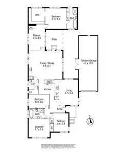 Floorplan of Homely house listing, 15 Billara Close, Wantirna South VIC 3152