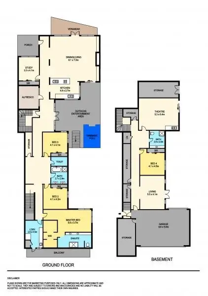 Floorplan of Homely house listing, 112a Wendouree Parade, Lake Wendouree VIC 3350