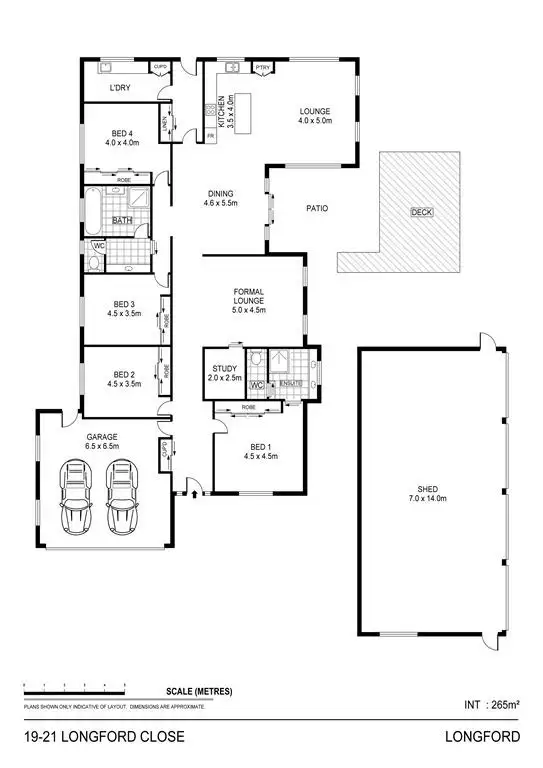 Floorplan of Homely house listing, 19-21 Longford Close, Longford TAS 7301