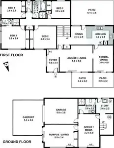 Floorplan of Homely house listing, 33 Cooradilla Street, Jindalee QLD 4074