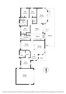 Floorplan of Homely house listing, 6 Billabong Court, Wantirna South VIC 3152