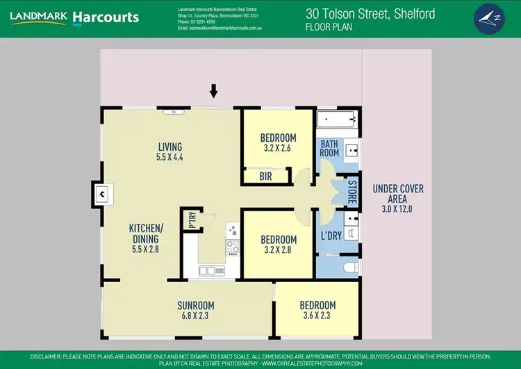 Floorplan of Homely house listing, 30 Tolson Street, Shelford VIC 3329