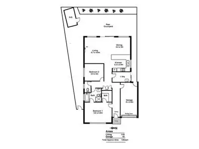 Floorplan of Homely house listing, 11 Rider Street, Seacombe Gardens SA 5047