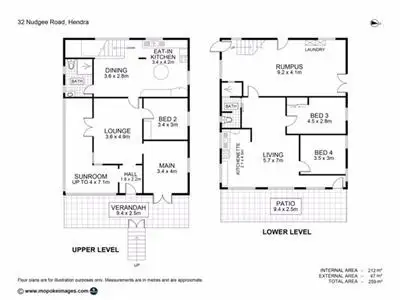 Floorplan of Homely house listing, 324 Nudgee Road, Hendra QLD 4011
